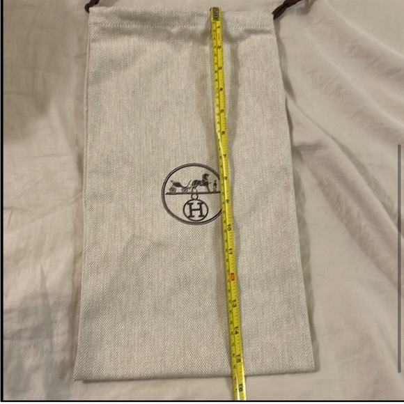 Authentic Hermes Drawstring Dust Bag - Picture 3 of 4
